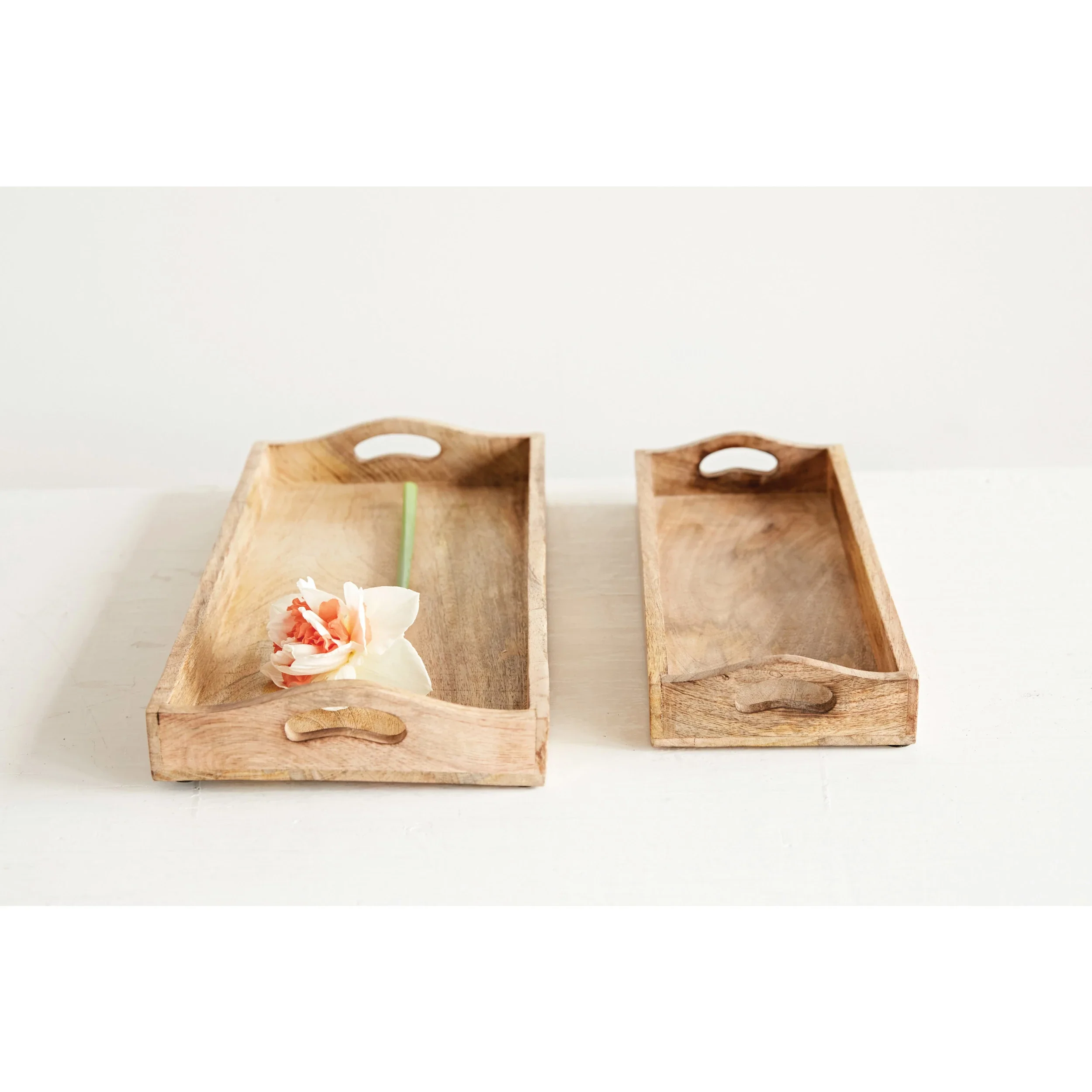 Creative Co-op - Mango Wood Tray - Image 2