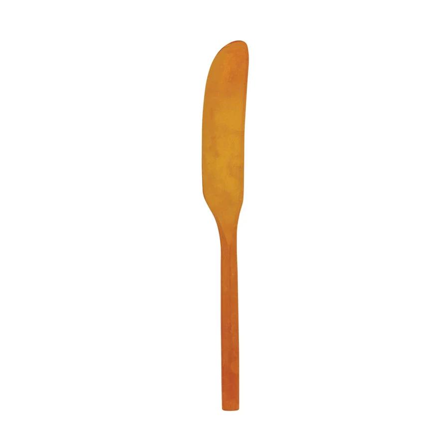 Creative Co-op - Marbled Resin Canape Knife - Image 5