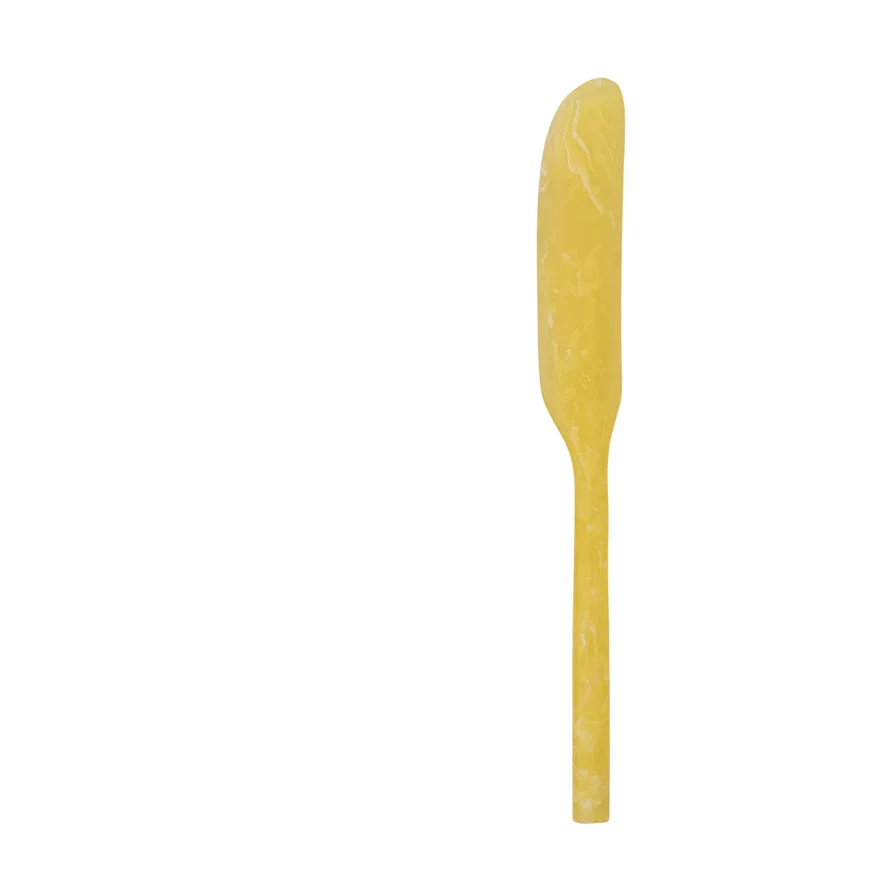 Creative Co-op - Marbled Resin Canape Knife - Image 6