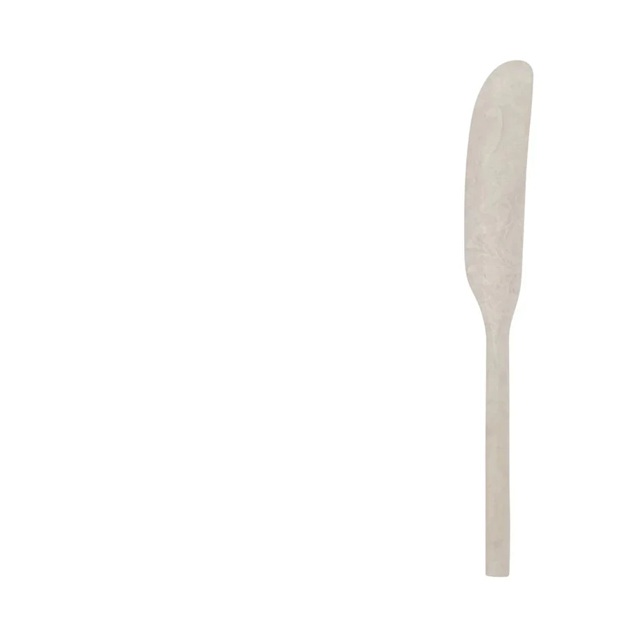 Creative Co-op - Marbled Resin Canape Knife - Image 7