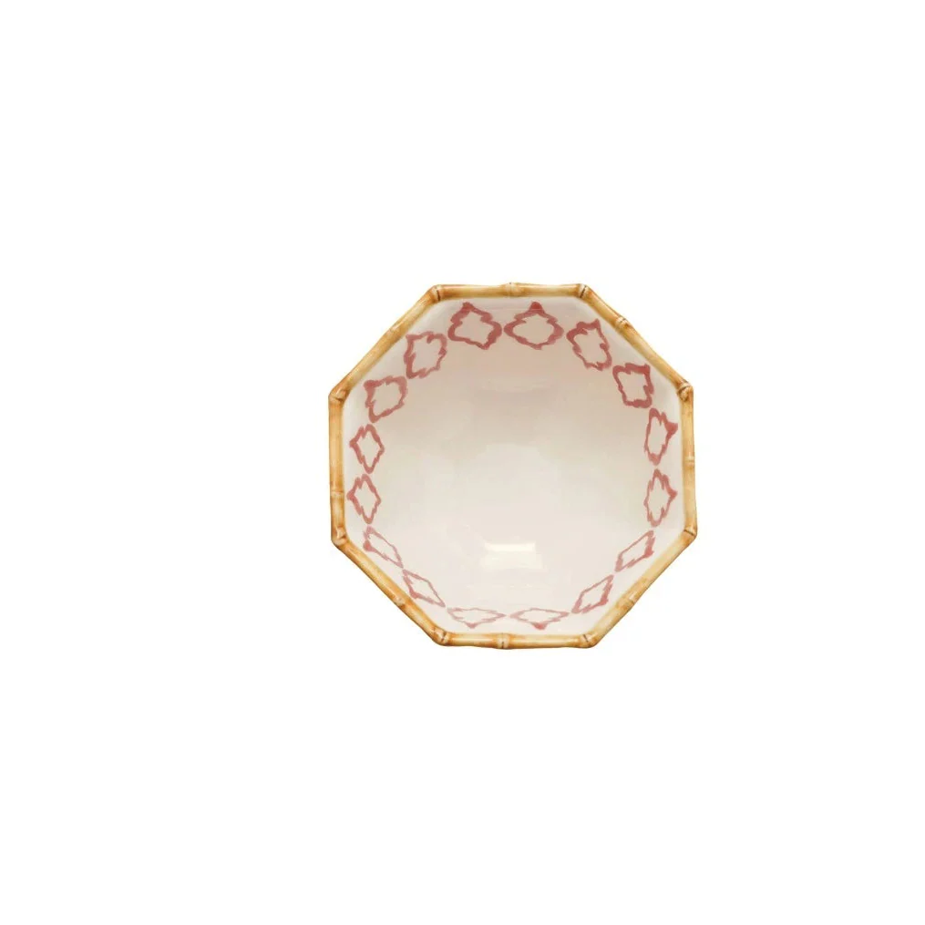 Creative Co-op - Octagon Shaped Stoneware Bowl - Image 3