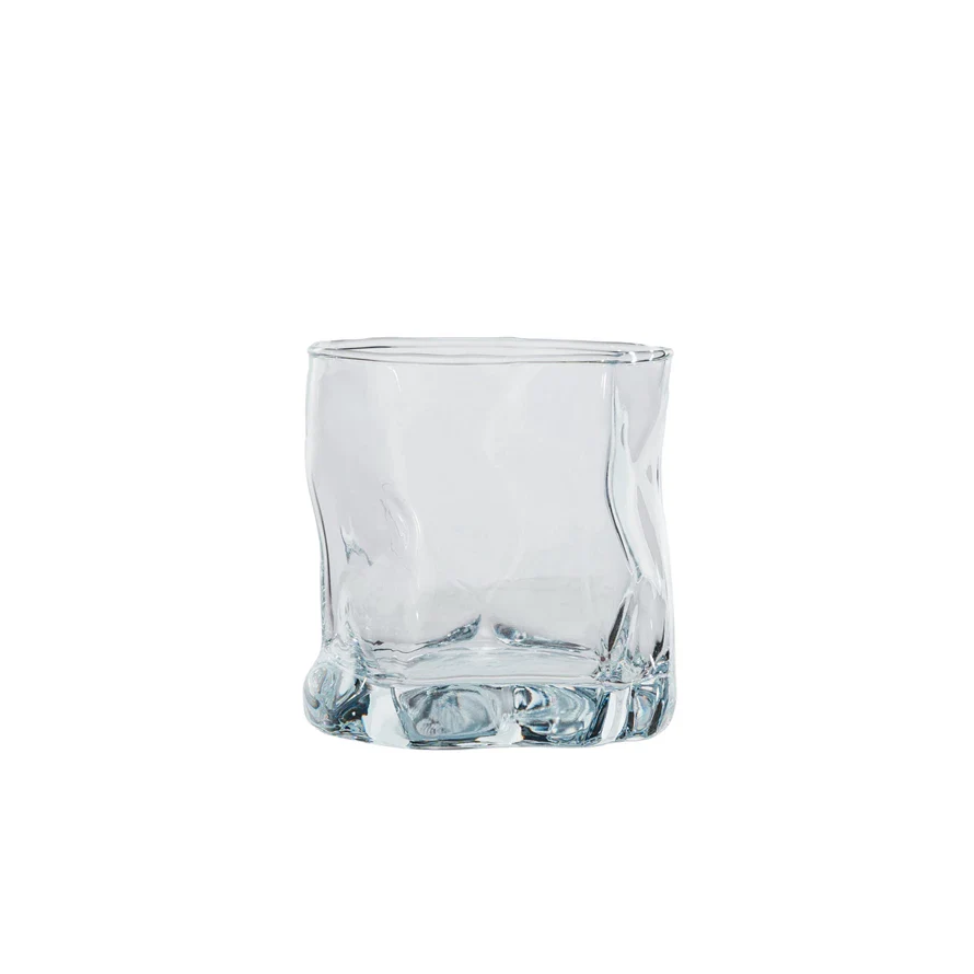 Creative Co-op - Organic Shaped Lowball Drinking Glass