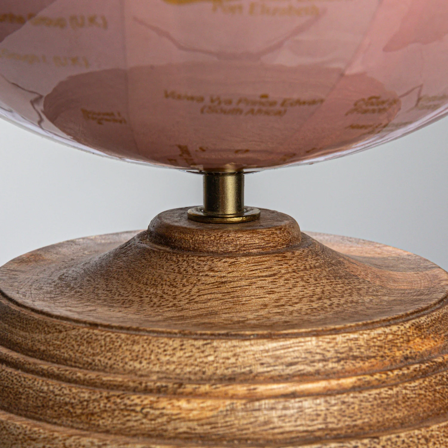 Creative Co-op - Pink & Gold Globe - Image 4