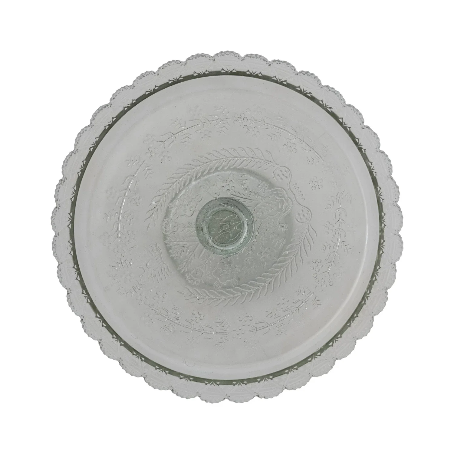 Creative Co-op - Small Glass Pedestal Cake Plate - Image 4