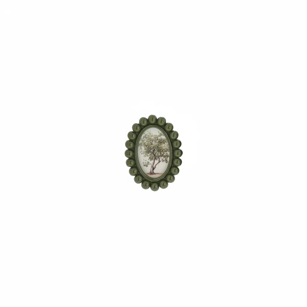 Creative Co-op - Resin Ball Photo Frame Magnet - Image 3