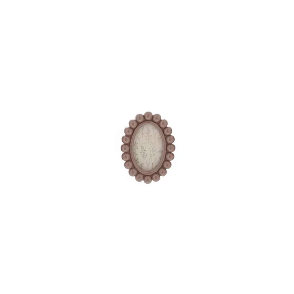 Creative Co-op - Resin Ball Photo Frame Magnet - Image 5