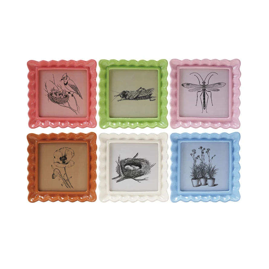 Creative Co-op - Ruffled Photo Frame - Image 2
