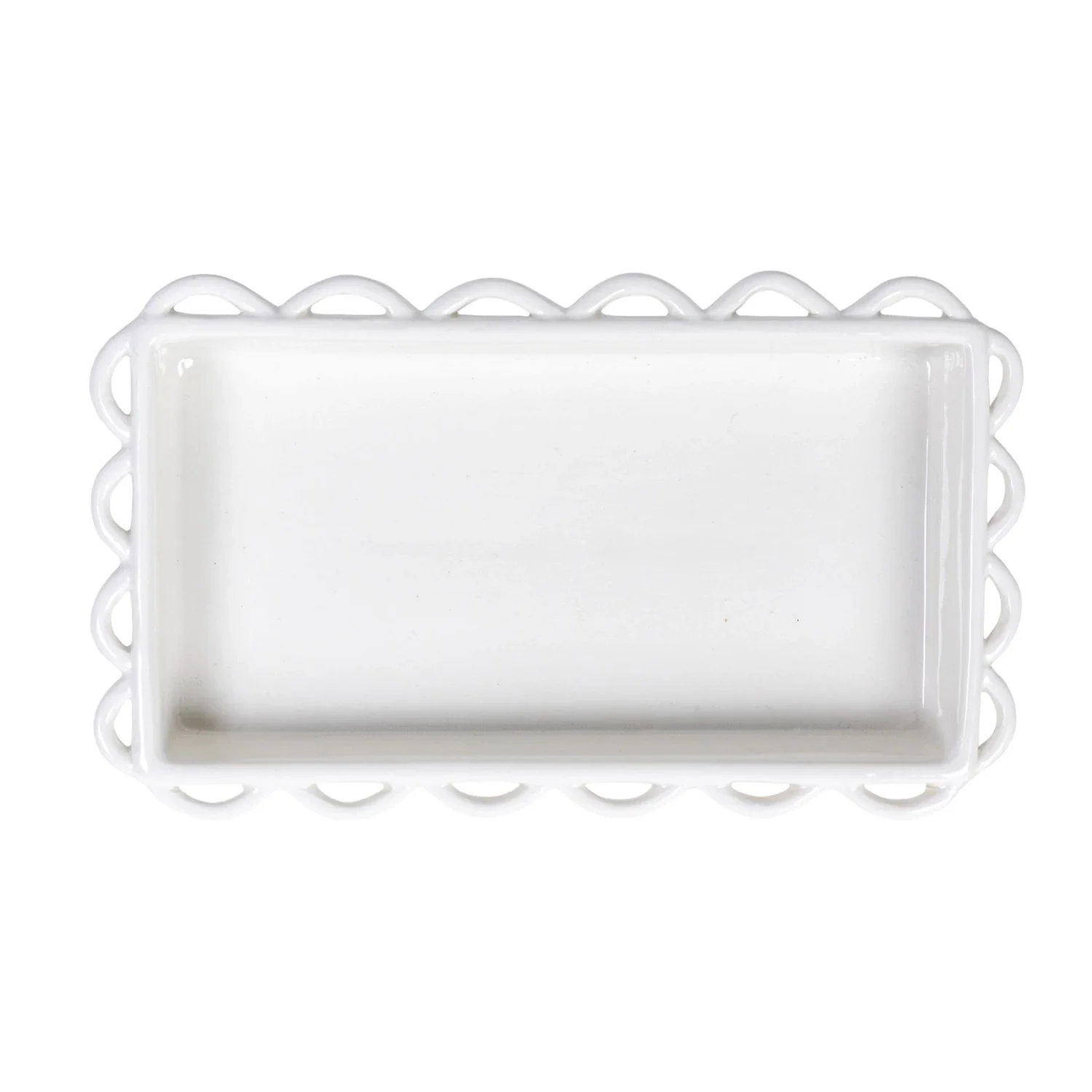 Creative Co-op - Scalloped Napkin Holder - Image 2