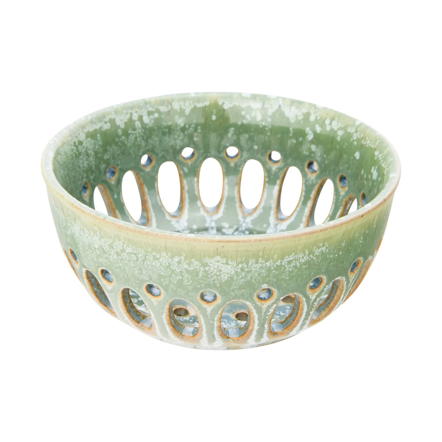 Creative Co-op - Stoneware Berry Bowl with Reactive Glaze - Image 4