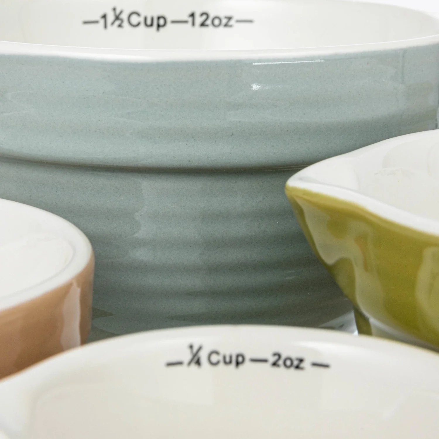 Creative Co-op - Stoneware Measuring Cups - Image 2