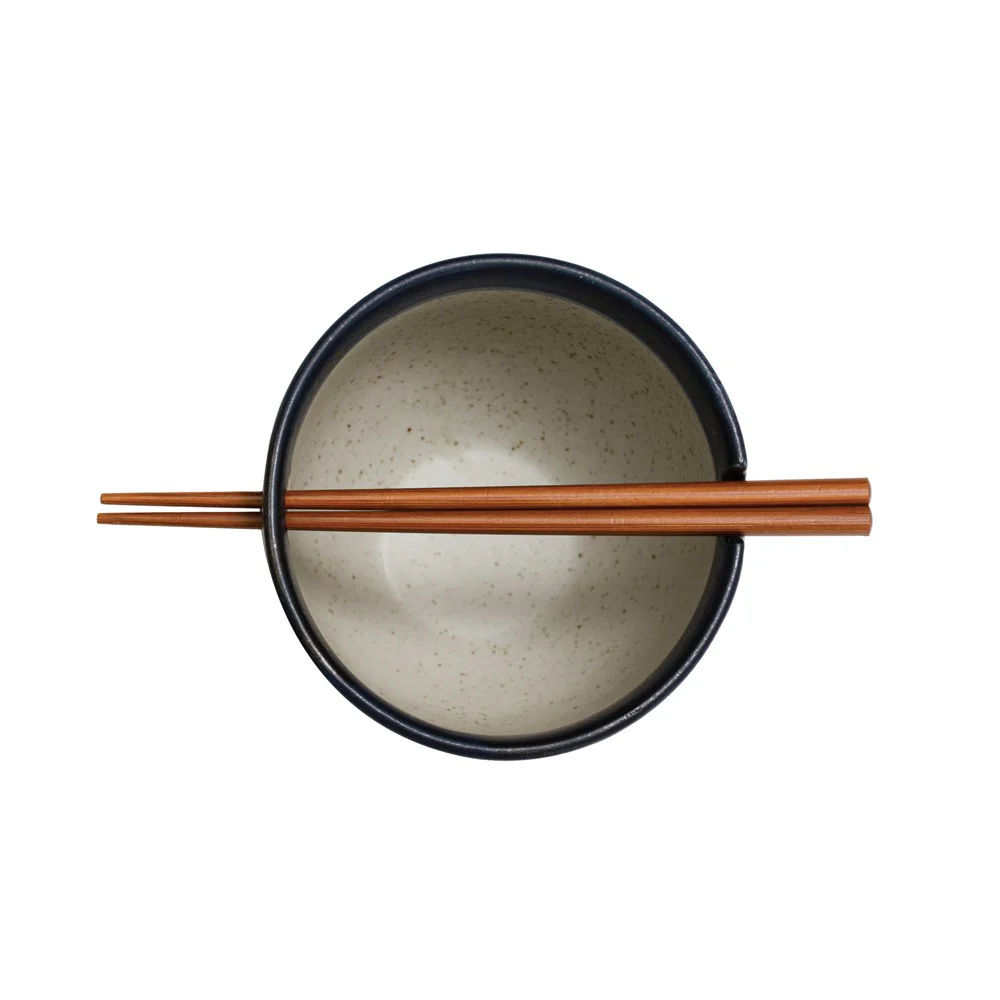 Creative Co-op - Stoneware Noodle Bowl - Image 3