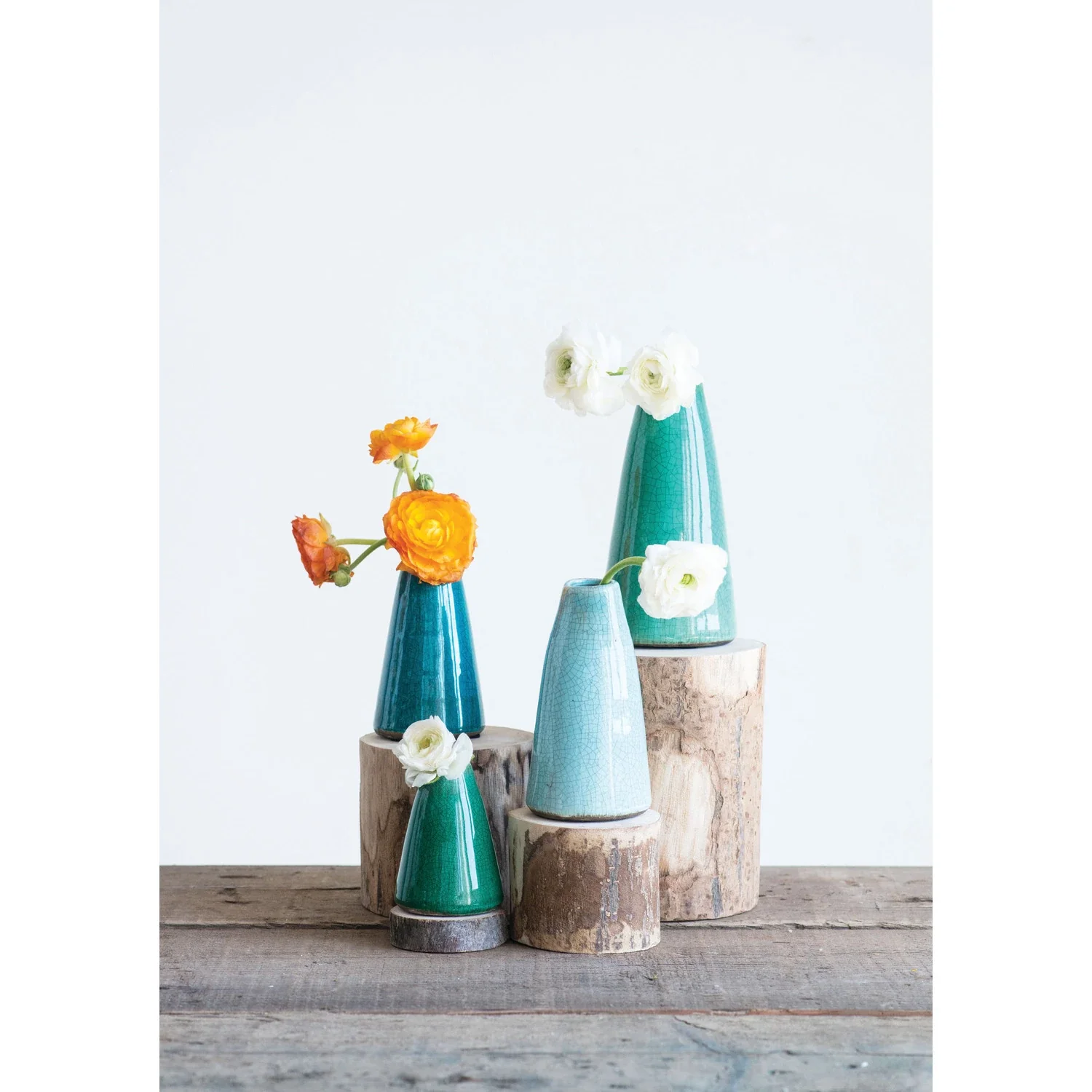 Creative Co-op - Terracotta Aqua Vase