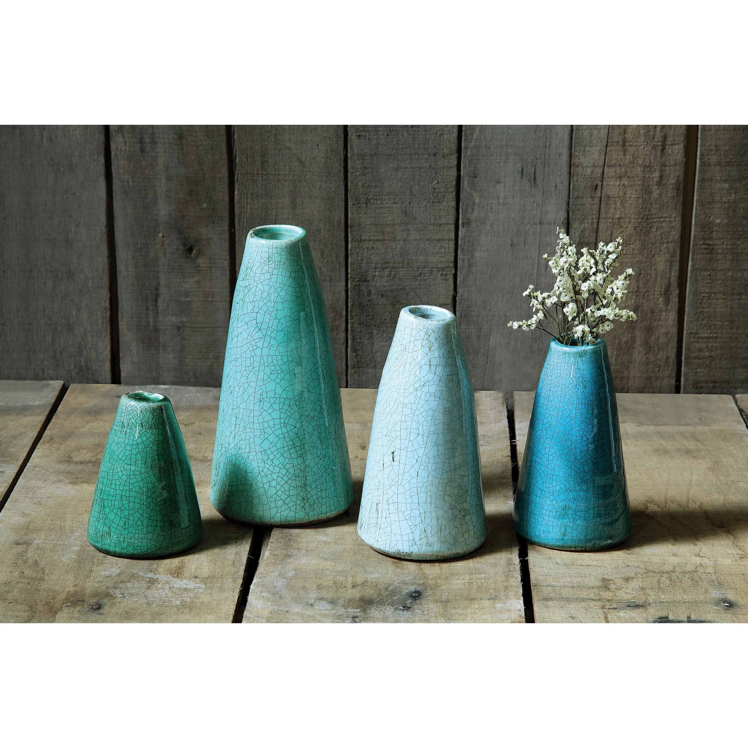 Creative Co-op - Terracotta Aqua Vase - Image 2