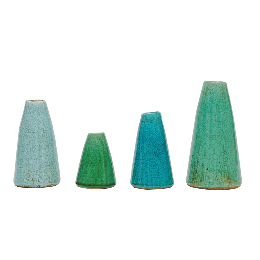Creative Co-op - Terracotta Aqua Vase - Image 3