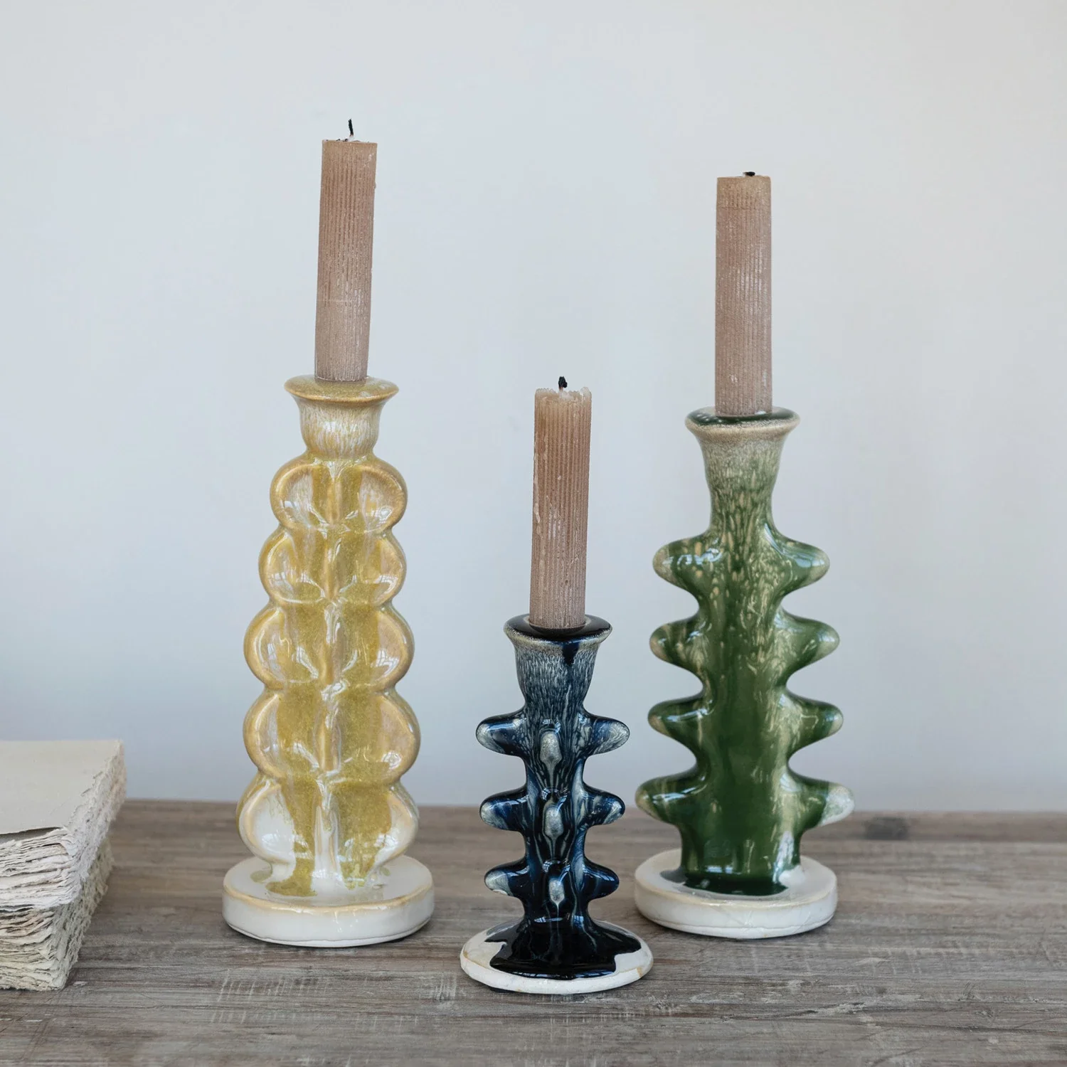 Creative Co-op - Terracotta Taper Holder