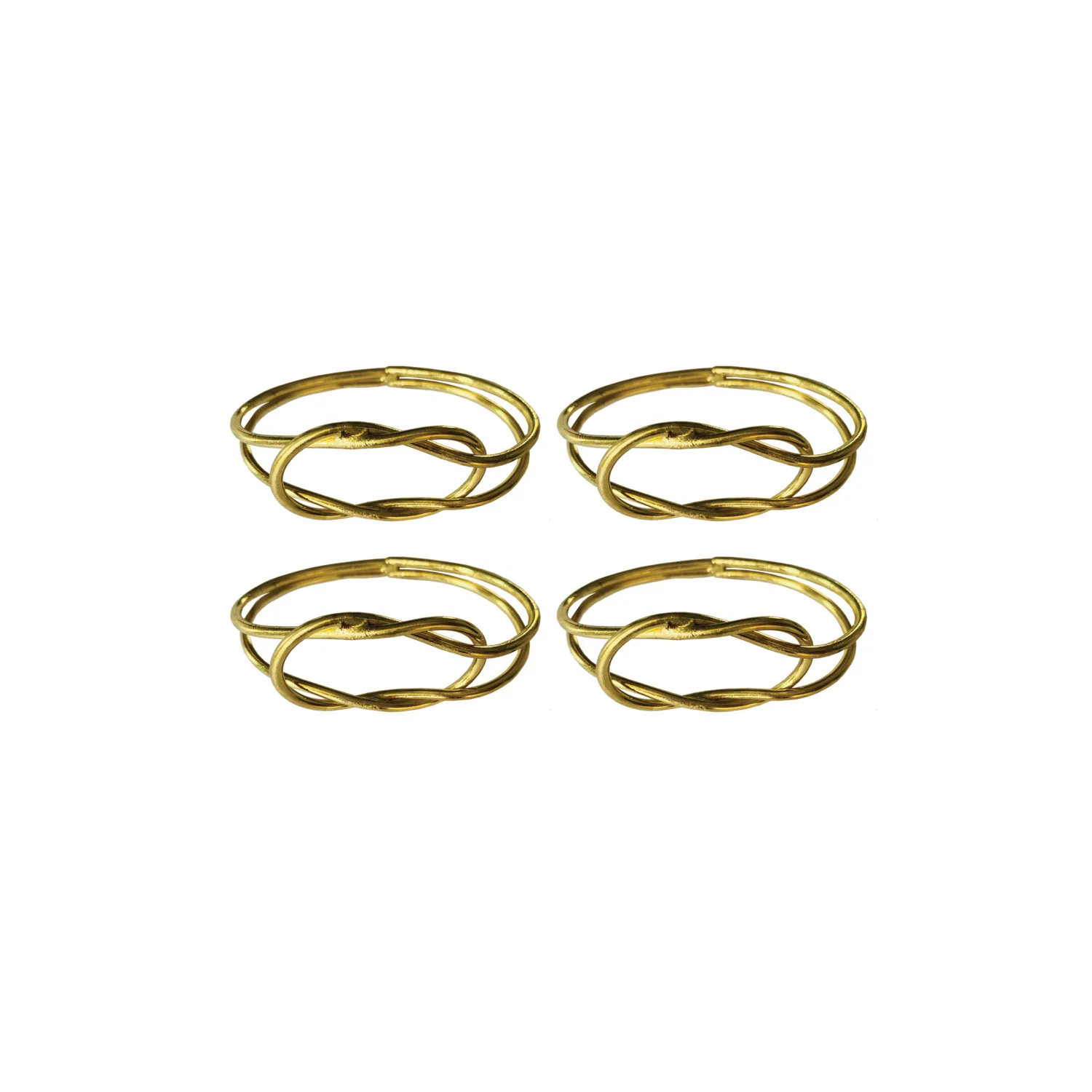 Creative Co-op - Twisted Knot Napkin Rings - Image 3