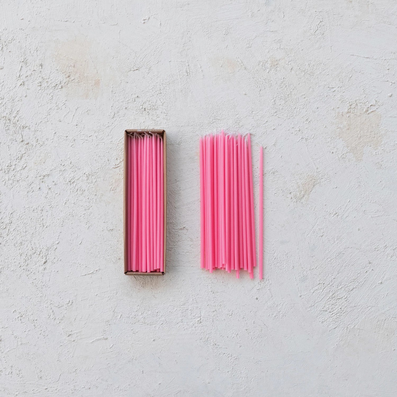 Creative Co-op - Unscented Super Thin Taper Candles - Image 6