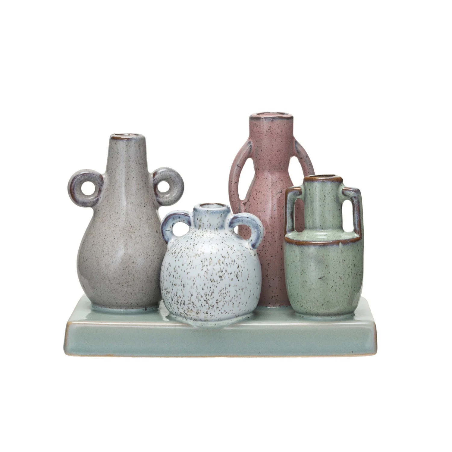 Creative Co-op - Vases on Base - Image 2