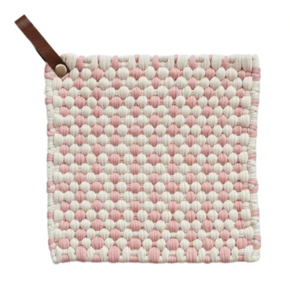 Creative Co-op - Woven Cotton Pot Holder - Image 4