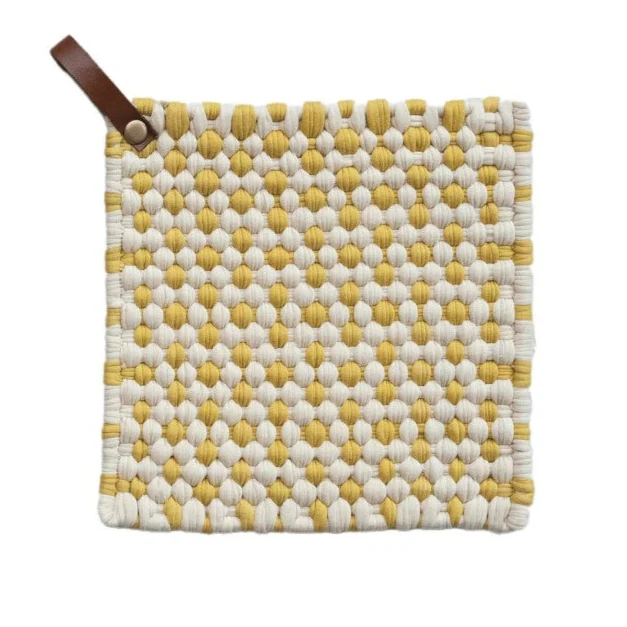 Creative Co-op - Woven Cotton Pot Holder - Image 6