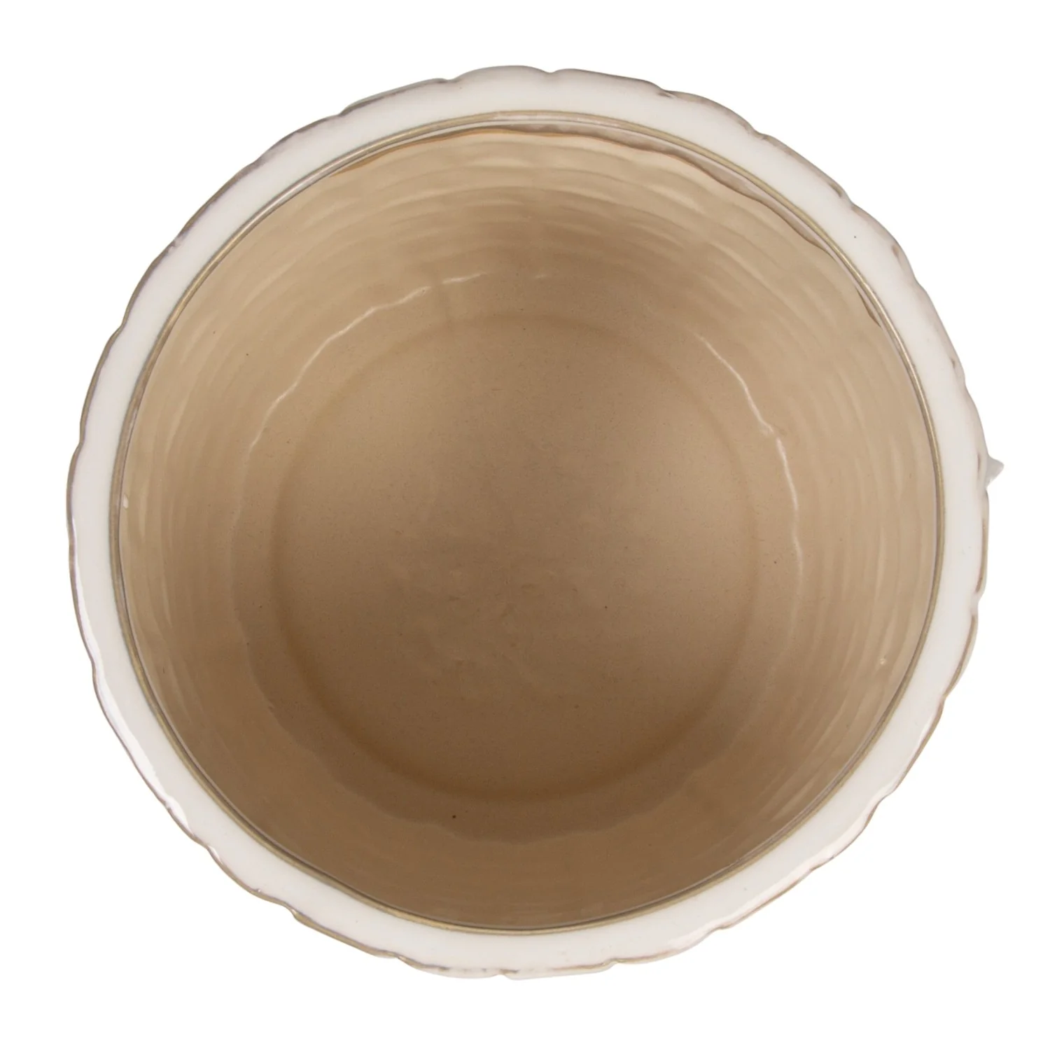 Creative Co-op - Woven Patterned Round Planter - Image 2