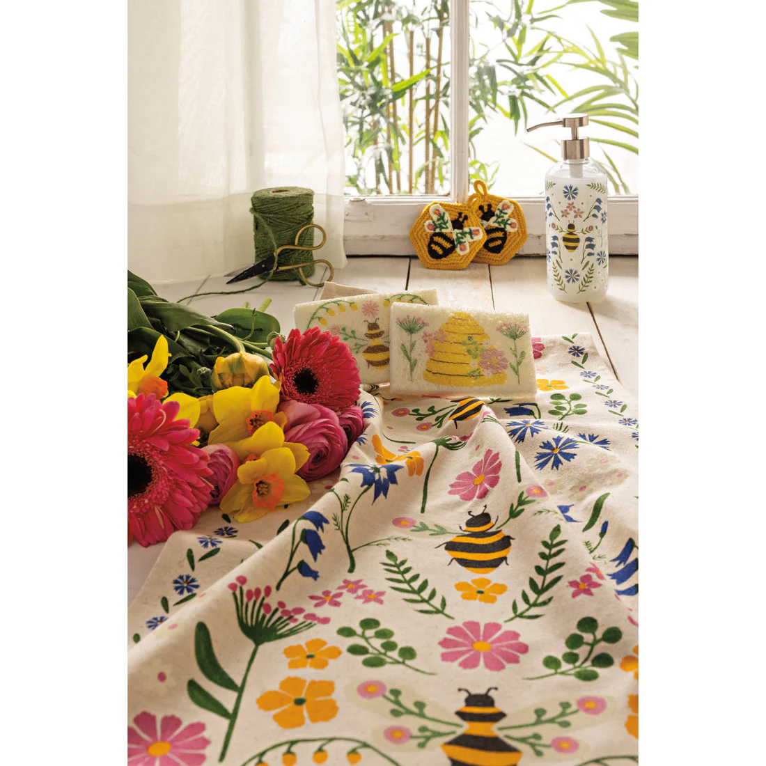 Danica - Bee Garden Dishtowel - Image 2