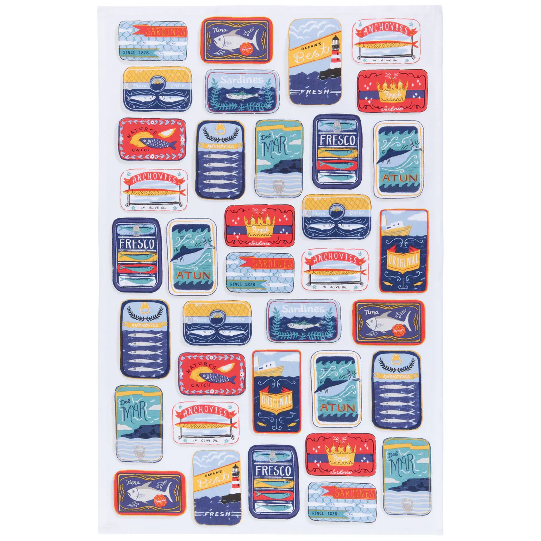 Danica - Del Mar Tea Towel