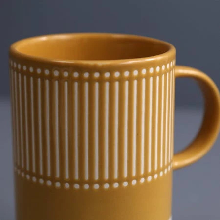 Danica - Etch Stoneware Mug - Image 4