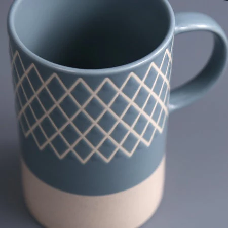 Danica - Etch Stoneware Mug - Image 7
