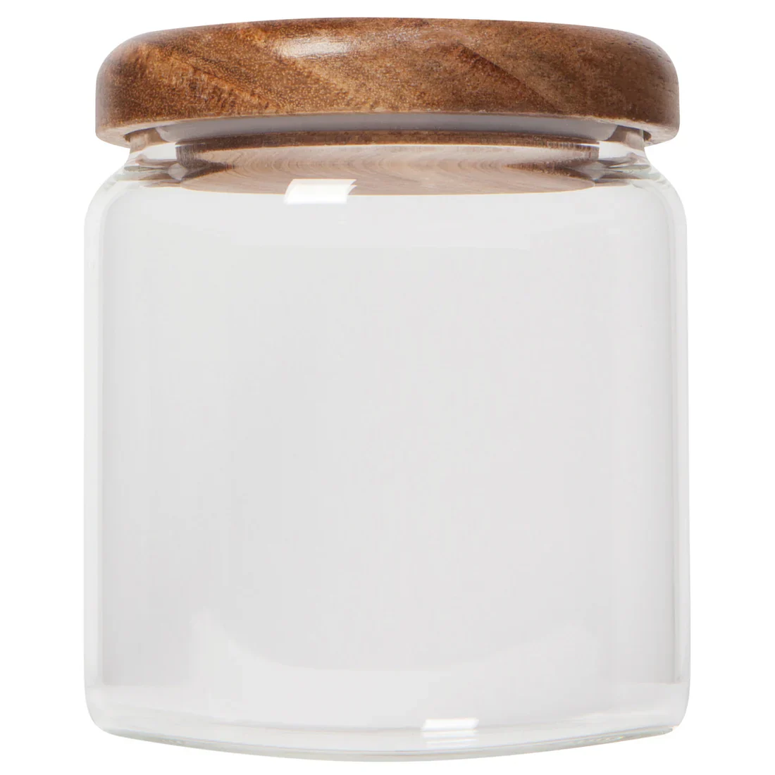 Danica - Glass Jar with Acacia Wood Lid - Image 3
