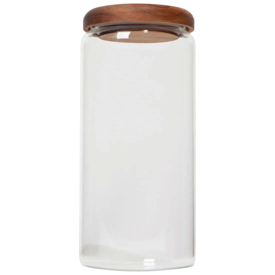 Danica - Glass Jar with Acacia Wood Lid - Image 5