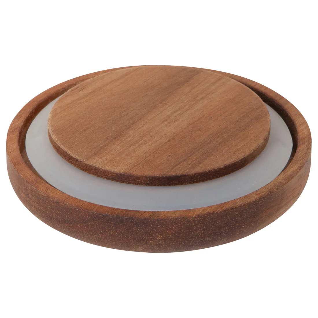 Danica - Glass Jar with Acacia Wood Lid - Image 6