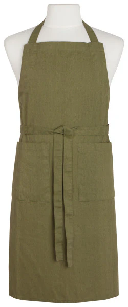 Danica - Heirloom Chef Apron, Olive Branch