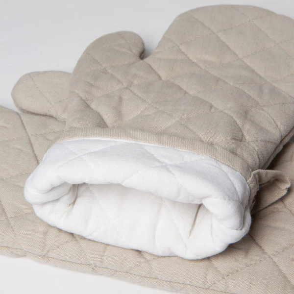 Danica - Heirloom Stonewash Oven Mitt, Dove Grey - Image 2