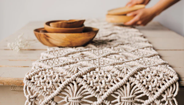 Danica - Macrame Table Runner
