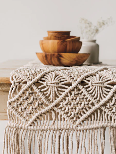 Danica - Macrame Table Runner - Image 4