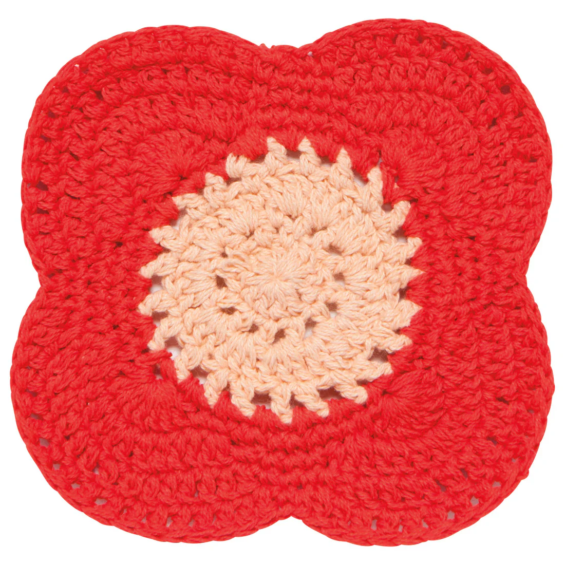 Danica - Poppy Crochet Coaster Set - Image 5