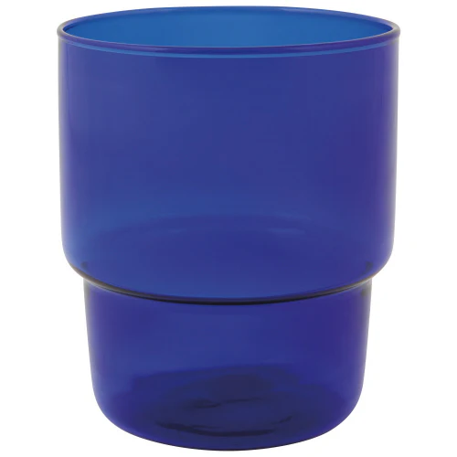 Danica - Stacking Glass Tumbler, Cobalt