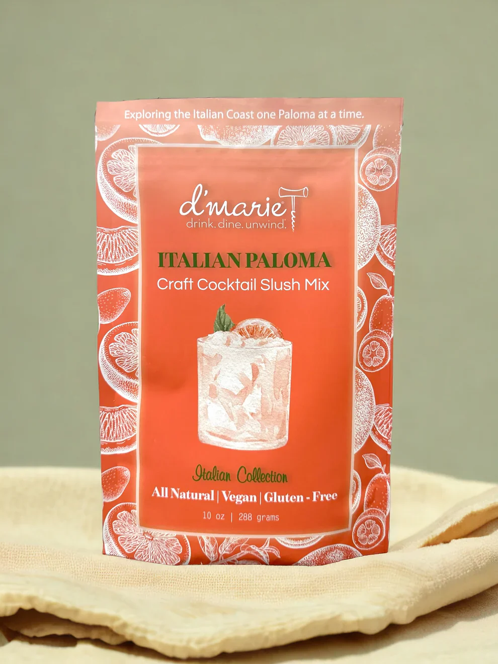 D'Marie - Italian Paloma Cocktail Slushie Mix