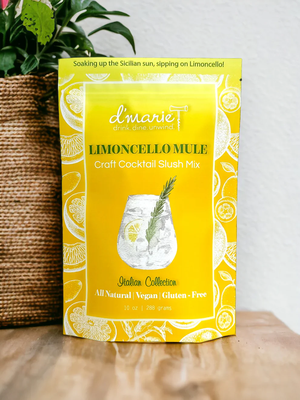 D'Marie - Limoncello Mule Cocktail Slushie Mix