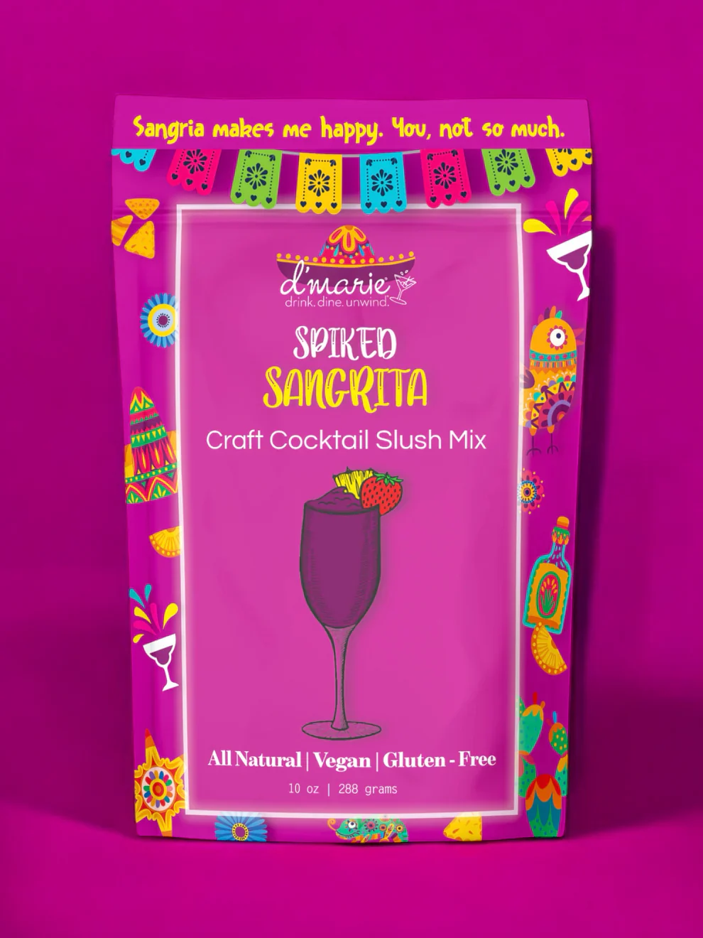 D'Marie - Spiked Sangrita Cocktail Slushie Mix