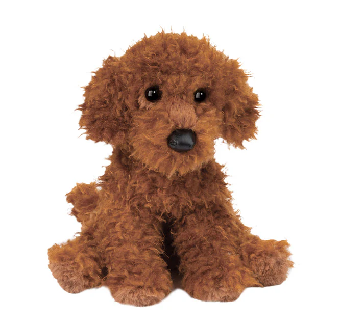 Douglas Cuddle Toys - Ginger Miniature Poodle Plush Toy