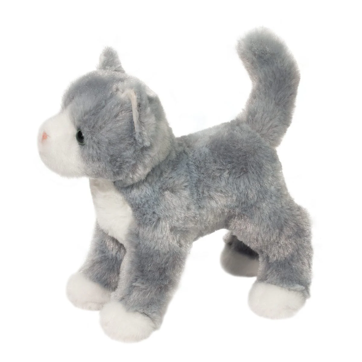 Douglas Cuddle Toys - Scatter Grey Cat Plush Toy - Image 2