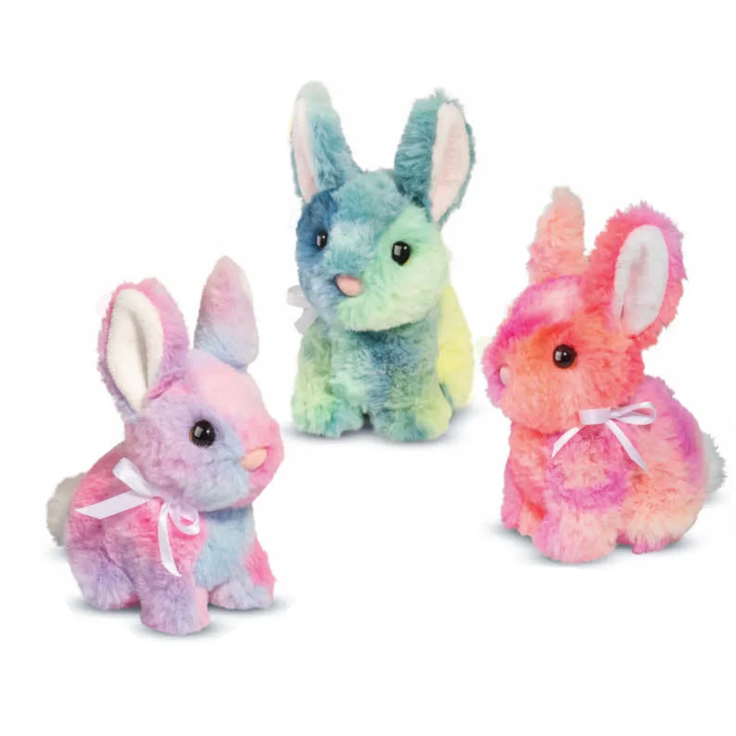Douglas Cuddle Toys - Tie Dye Bunny Plush Toy
