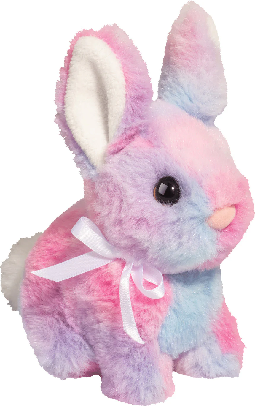 Douglas Cuddle Toys - Tie Dye Bunny Plush Toy - Image 3