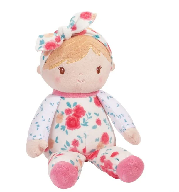 Douglas Cuddle Toys - Vera Floral Doll