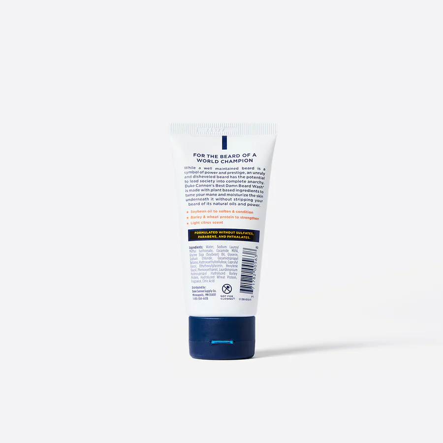 Duke Cannon - Travel Size Best Damn Beard Wash - Image 2