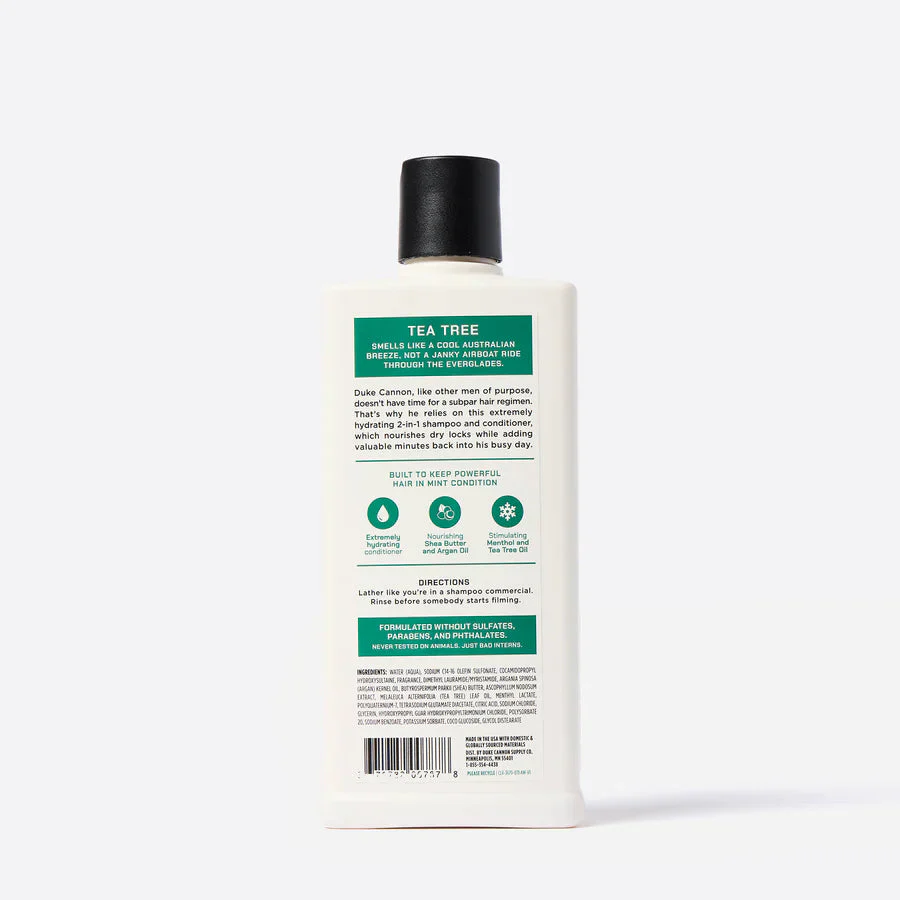 Duke Cannon - Travel Size Tea Tree Hair Wash - Image 2