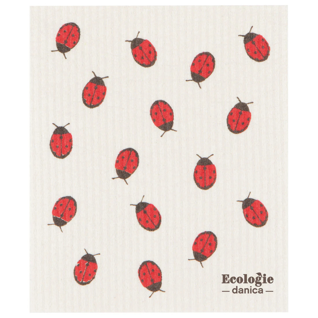 Ecologie - Fly Away Ladybug Swedish Dishcloth