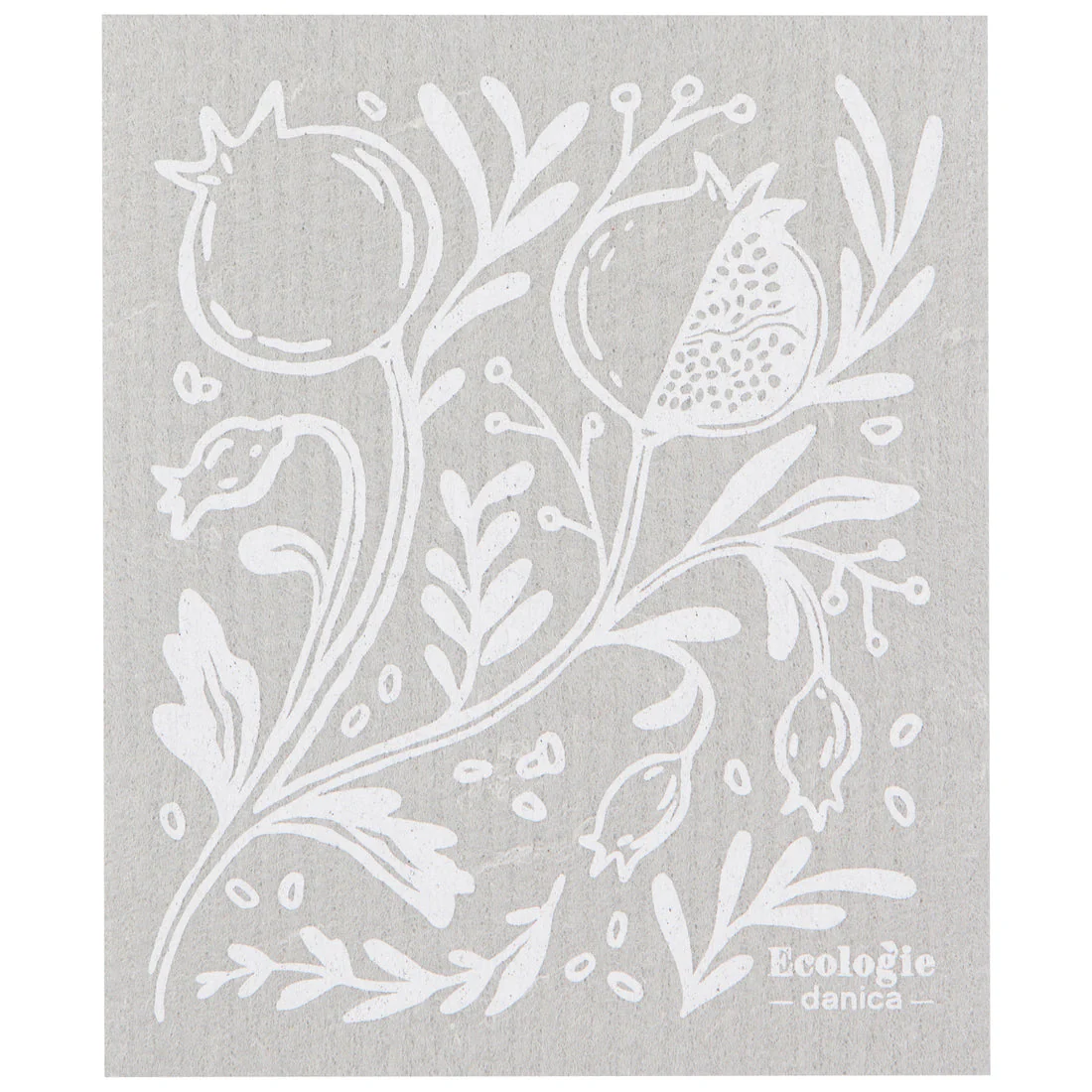 Ecologie - Pomegranates Swedish Dishcloth